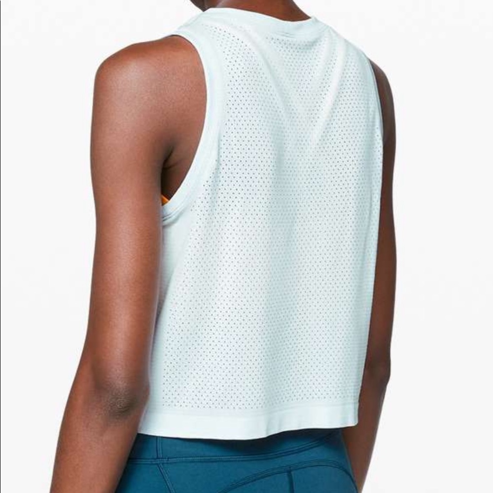 Lululemon Breeze By Muscle Crop Tank *lululemon - Picture 2 of 2